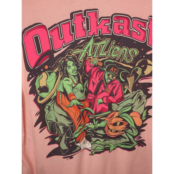 OutKast Atliens‎ Men's Size Small Pink T-Shirt Graphic - Picture 2 of 7